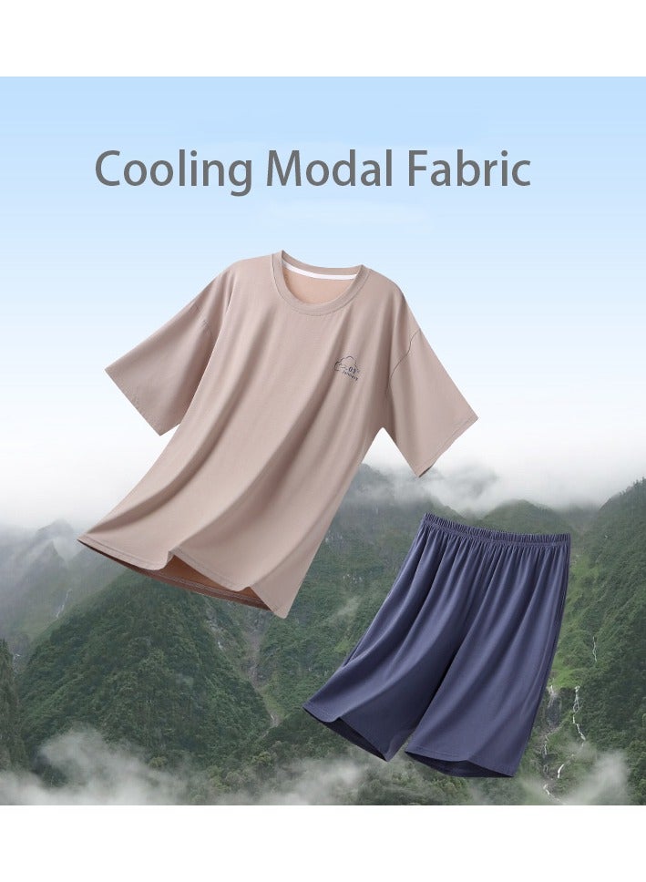 Men's Pajamas | Lightweight Breathable Pajamas | Indoor Casual Cool Comfort Loungewear - Image 3