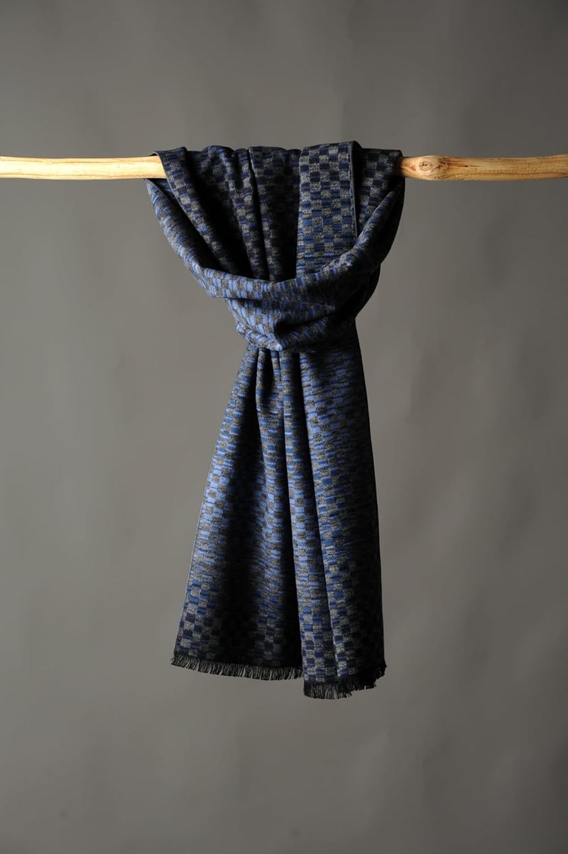 CUDDLE DREAMS Men's Silk Scarves for Winter, 100% Mulberry Silk Brushed, Luxuriously Soft & Warm, Decent Box Packed - Image 4