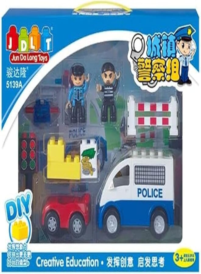 JDLT Police building blocks 5139