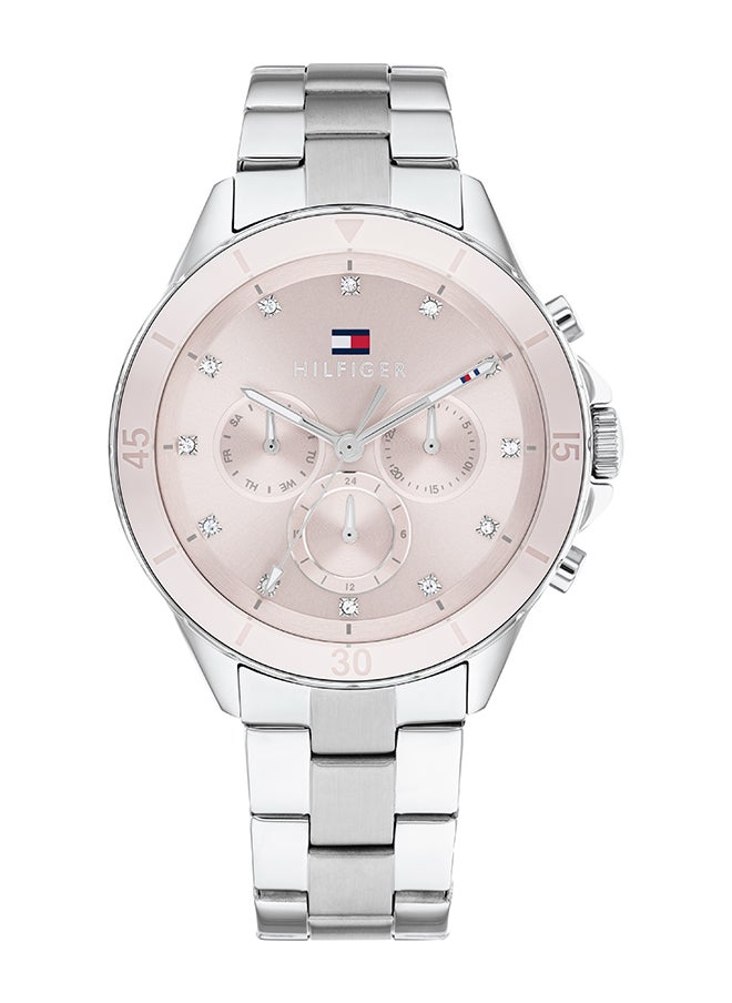 TOMMY HILFIGER - Women's Analog Round Shape Stainless Steel Wrist Watch 1782706 - 40 Mm - Image 1