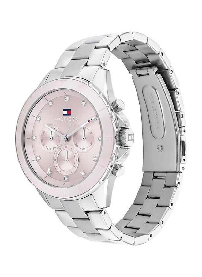 TOMMY HILFIGER - Women's Analog Round Shape Stainless Steel Wrist Watch 1782706 - 40 Mm - Image 1