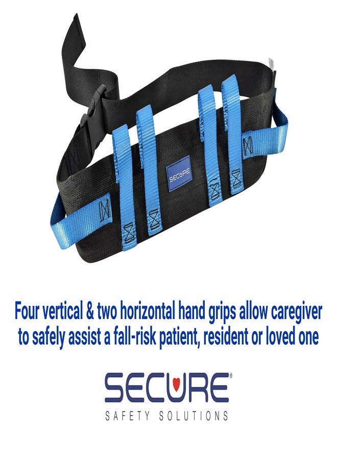 Secure Safety Solutions Gait Belt for Seniors, Transfer Belt with Handles - Image 3