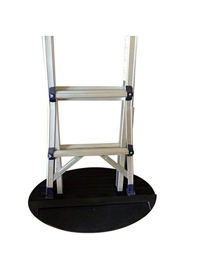 HomDSim Extension Ladder Stop Mat,Safe Non-Slip Anti-Skid Anti-Slip Stopper Mat, Soft Rubber 27"x15.7",Stepladder Telescoping Accessories Part,Floor Protect Protection Safety - Image 3