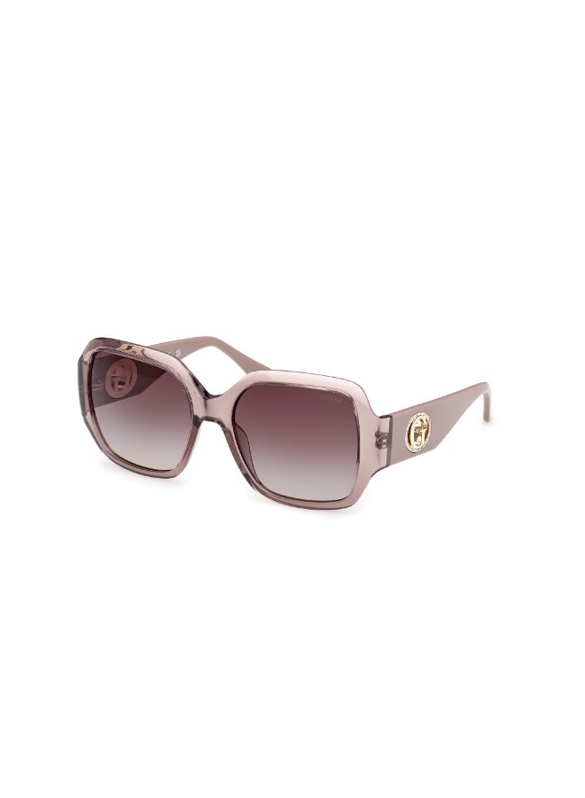 GUESS FULL RIM UV PROTECTION GUESS PLASTIC SUNGLASSES GU0028352F57 - Image 1