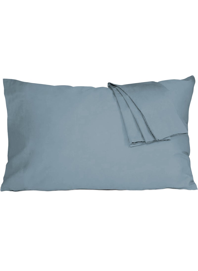 Cotton Pillowcases- Breathable, Easy to Wash, Standard Size 50 x 75cm, Set of 2 Pack, with Envelope Closure - pzsku/Z7C19F4EBC3B4952FC800Z/45/_/1732432811/4fe69e3b-713b-4ce5-885b-2f24d742602c