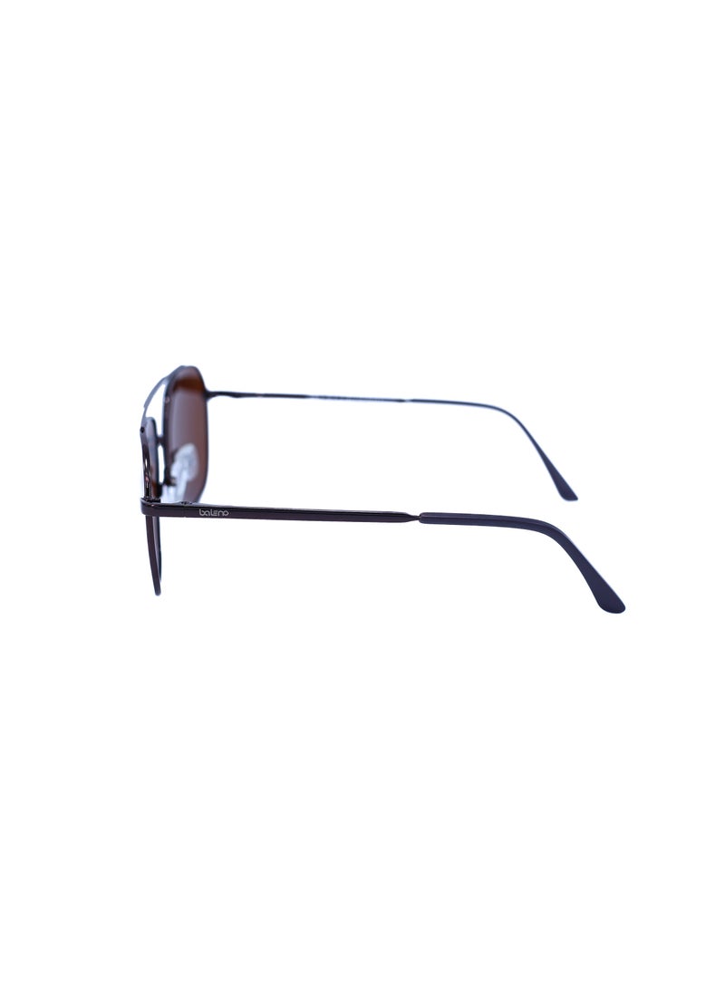Baleno "Classic Aviator Sunglasses with Sturdy Metal Frame – Polarized Lenses for 100% UV Protection, Lightweight & Comfortable Design – Perfect for Men & Women, Ideal for Driving, Travel, and Outdoor Activities  - Image 3