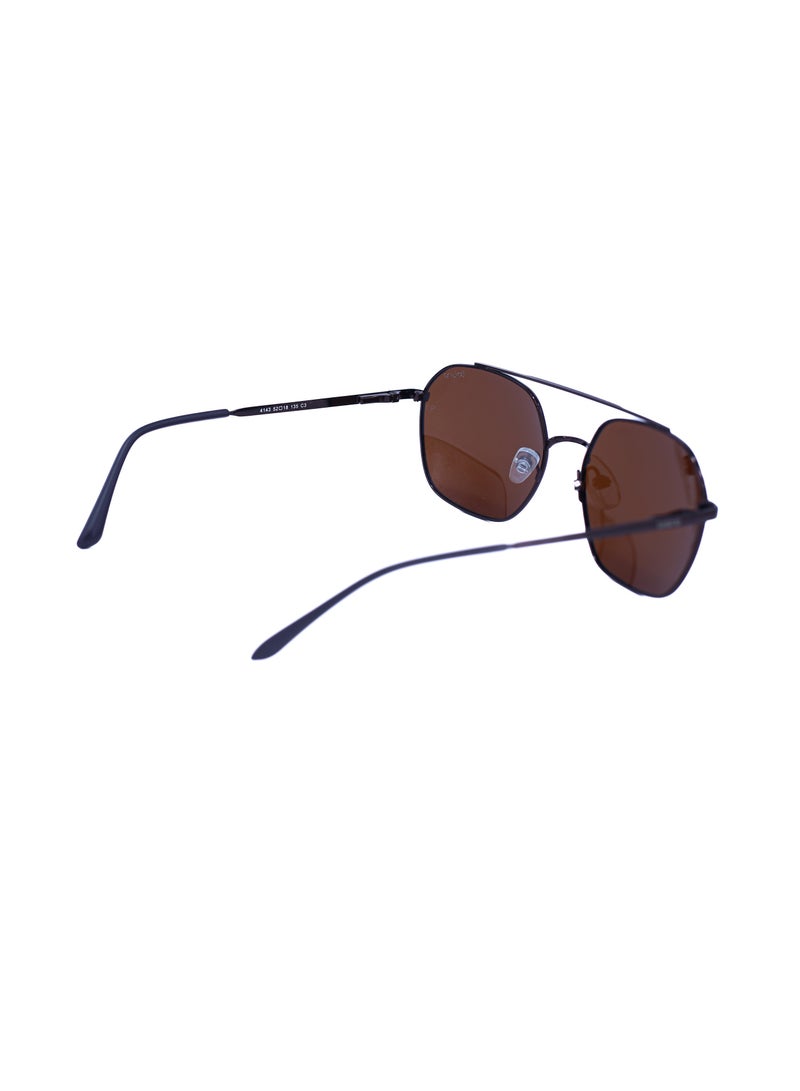 Baleno "Classic Aviator Sunglasses with Sturdy Metal Frame – Polarized Lenses for 100% UV Protection, Lightweight & Comfortable Design – Perfect for Men & Women, Ideal for Driving, Travel, and Outdoor Activities  - Image 4