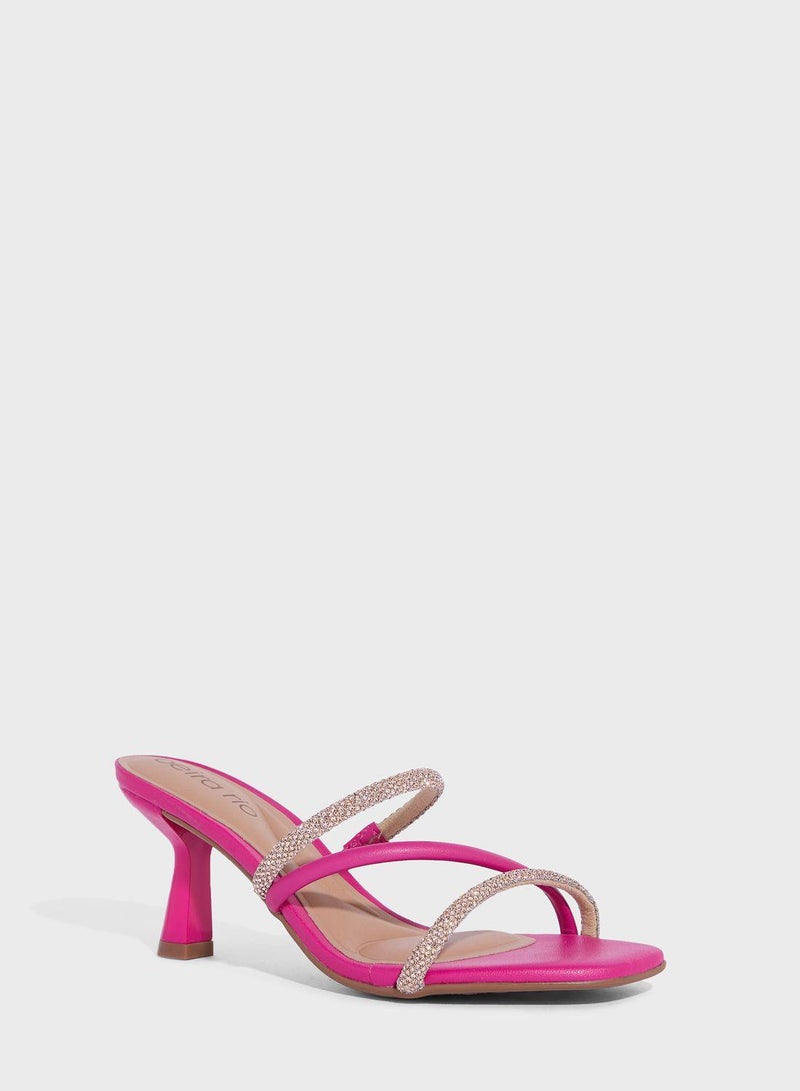 Beira Rio Block Heel Sandals for Women – Stylish Ladies Heels Sandals for Everyday Wear - Image 2