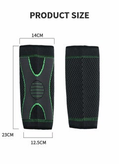GROIC Elbow Support, Compression Support Sleeves, Compression Sports Elbow Pads, Fitness Cycling Sports Elbow Pads, Joint Pain Relief Elbow Compression Sleeves  - Image 5
