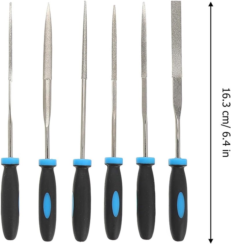 Adorainbow 13pcs Steel File Set with Cleaning Brush, Household Wood Carving and Metal Polishing Files for Woodworking, Stone Shaping, Deburring, and Crafting Tools Kit - Image 2