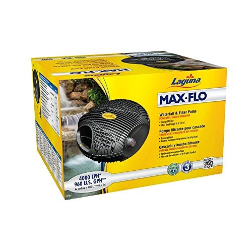 Laguna Max-Flo 960 Waterfall and Filter Pump for Ponds Up to 1920-Gallon - Image 2