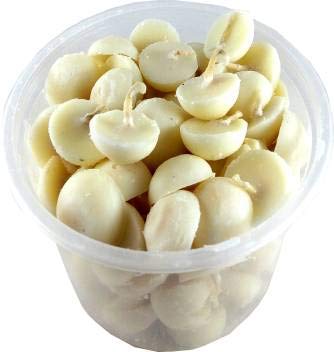 Essential Pure Cow Ghee Diya 50 Diyas Cotton Wick for Puja and Special Occasions - Image 1