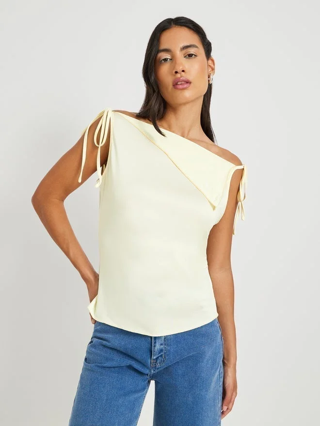 Take Two Solid Off-Shoulder Regular Fit Blouse