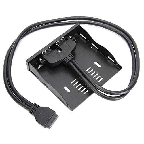Ashata USB 3.0 Front Panel - 2-Port 19 Pin to USB 3.0 Adapter for 3.5" Floppy Bay, High-Speed Upgrade Kit with Universal Compatibility - Image 5