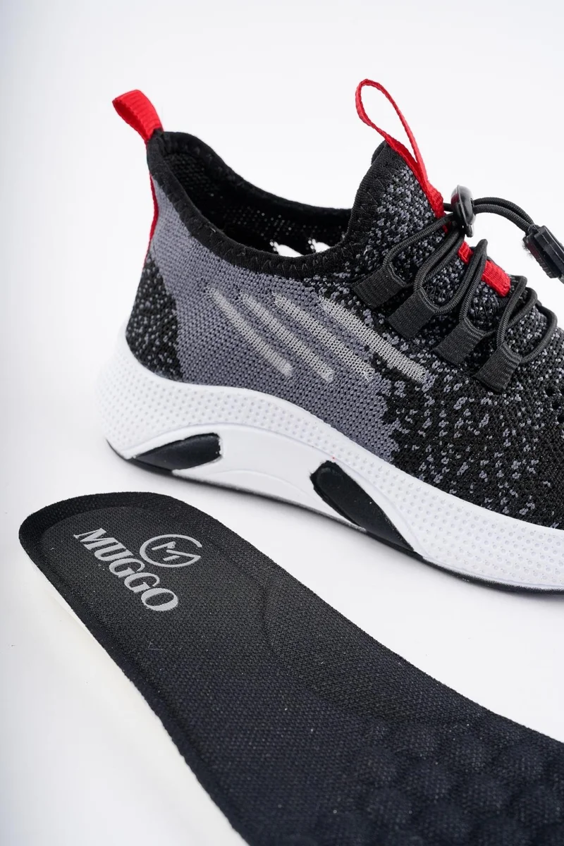 muggo Jetson Daily Unisex Children's Guaranteed Lace-up Comfortable Sneaker Sports Shoes