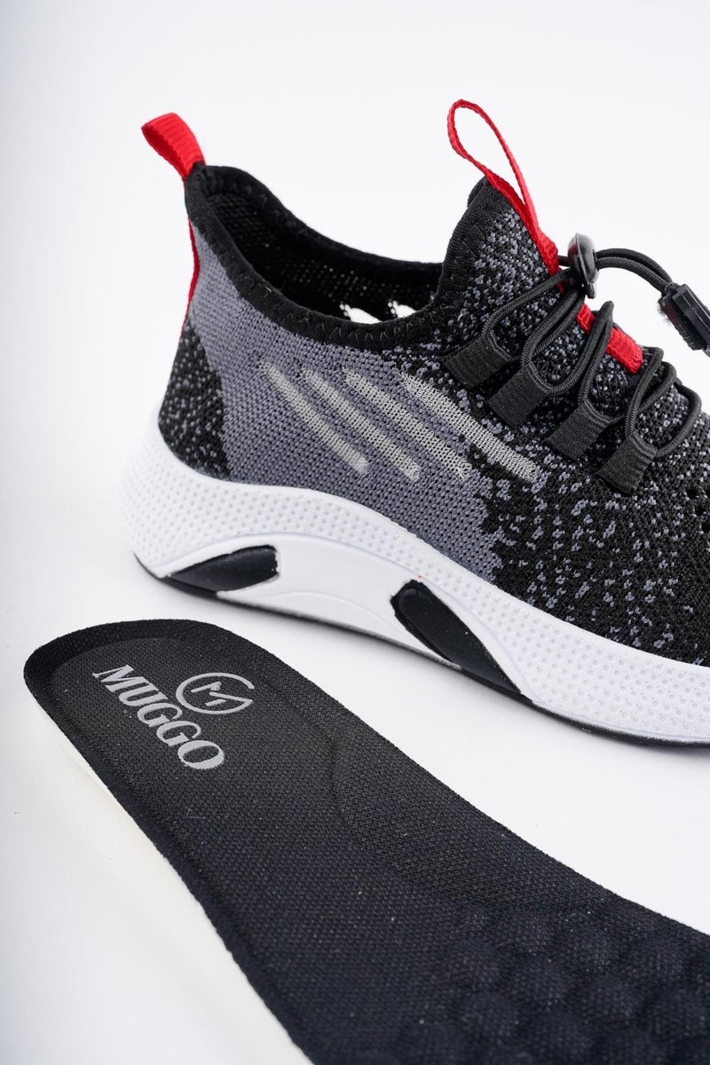 muggo Jetson Daily Unisex Children's Guaranteed Lace-up Comfortable Sneaker Sports Shoes  - Image 5