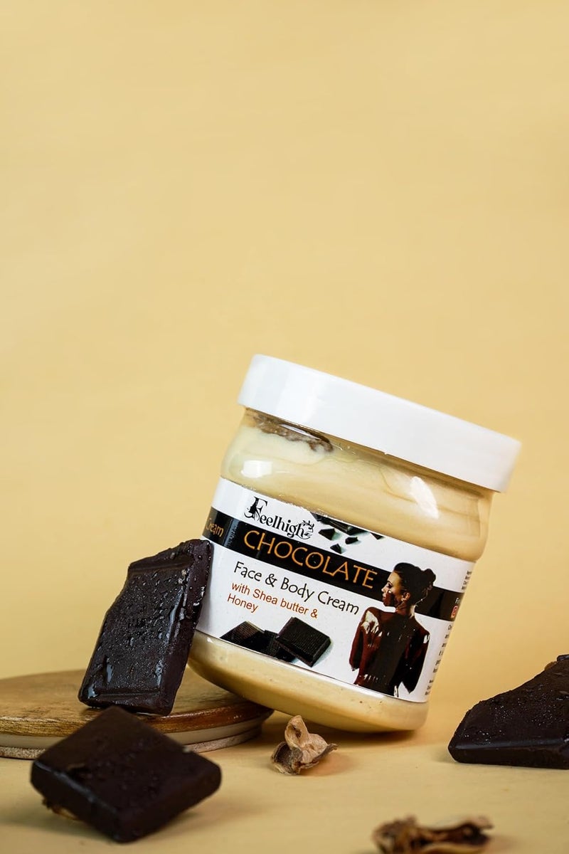 FEELHIGH ALOEVERA GEL 500GM CREAM 500GM FACE BODY CARE SKIN CARE PRODUCTS ALOEGELCHOCOLATE CREAM - Image 5