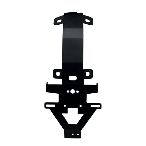 MILACHIN Motorcycle License Plate Holder, Tail Tidy Fender Eliminator Big Size for Meteor 350, Black. - Image 1