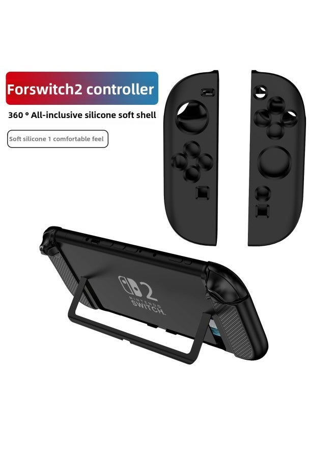 Generic Suitable For Nintendo Switch 2 Game Console Handle Protective Case Joy-con Handle Silicone Protective Case-Product Color:Black-Model:Switch 2 Handle Silicone Protective Cover  - Image 5