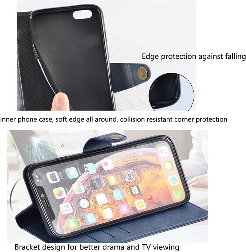 غطاء LCEHTOGYE لهاتف Asus Rog Phone 9 Pro مع 2 فيلم واقي شاشة من الزجاج المقوى، حامي خلفي مضاد للخدوش - HZLD-أسود - Image 3