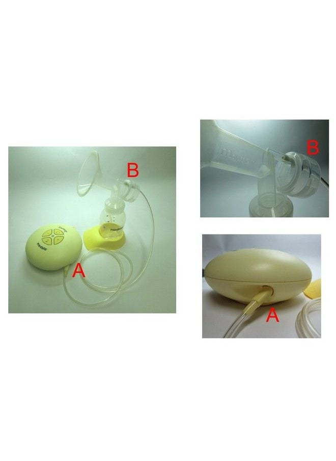 Maymom Swing Tubing And Breast Pump Kit Compatible With Medela Swing Breastpump. Inc. 1 Medium Breastshield (Comparable To Medela Personalfit 24Mm) 1 Valve 1 Membrane And 1 Replacement Tubing  - Image 5