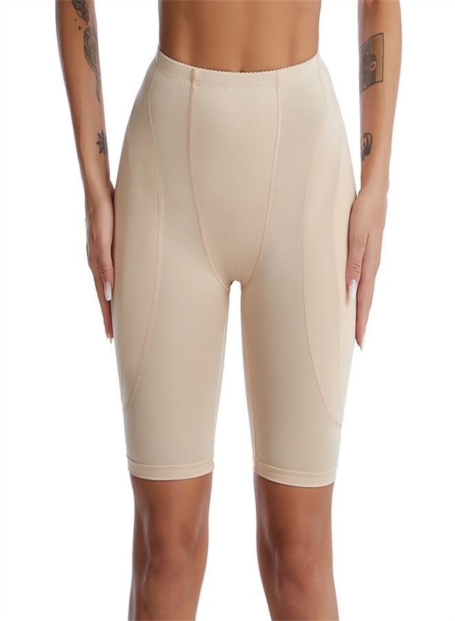 Loquat Flat Angle Sponge Pad Leggings Beige
