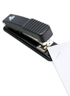 FIS FIS Metal Office Stapler with Max Capacity 50 Staple Pins, Full Strip No. 24/6&26/6 mm, depth 50 mm, 20 Sheets, Black -FSSFN2BK  - Image 2