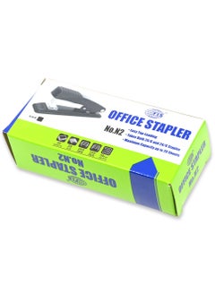 FIS FIS Metal Office Stapler with Max Capacity 50 Staple Pins, Full Strip No. 24/6&26/6 mm, depth 50 mm, 20 Sheets, Black -FSSFN2BK  - Image 4