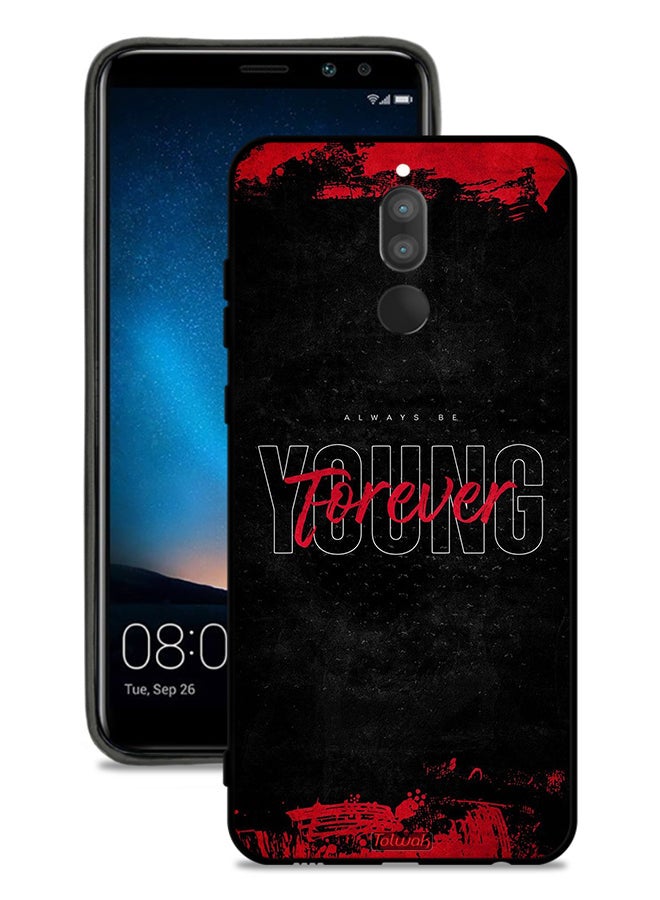 Tolwak Huawei Mate 10 Lite Protective Case Cover Forever Young - Image 1