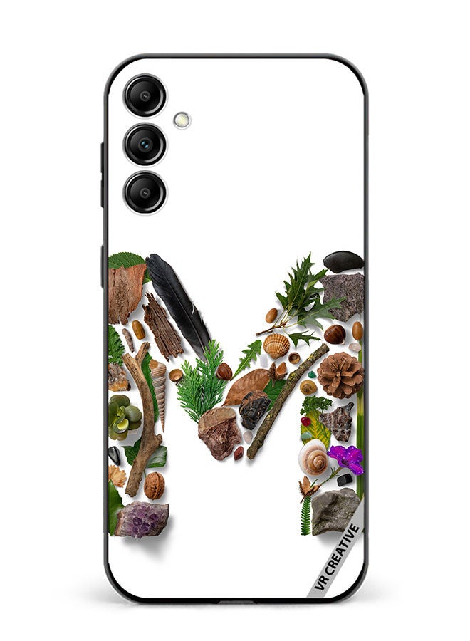 VR CREATIVE Protective Case Cover For Samsung Galaxy A14 5G/A14 Alphabet M Design Multicolour - Image 1