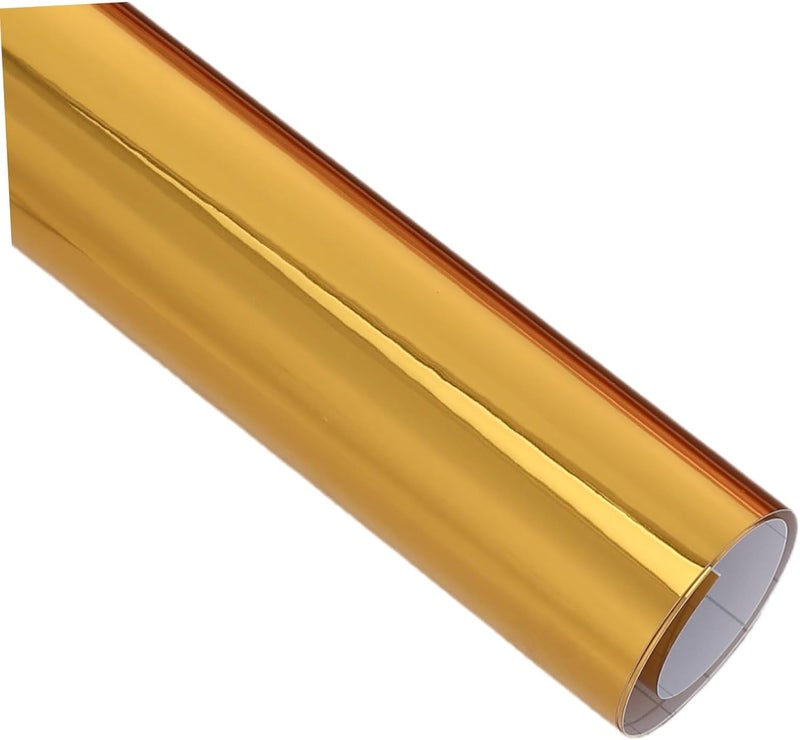 Permanent Adhesive Vinyl Rolls Self-Adhesive Vinyl Film for Crafts DIY Transfer Film 3 Colors Gold Silver Rose Gold 30cm X 25cm for Scrapbooking and Decorating - Image 3