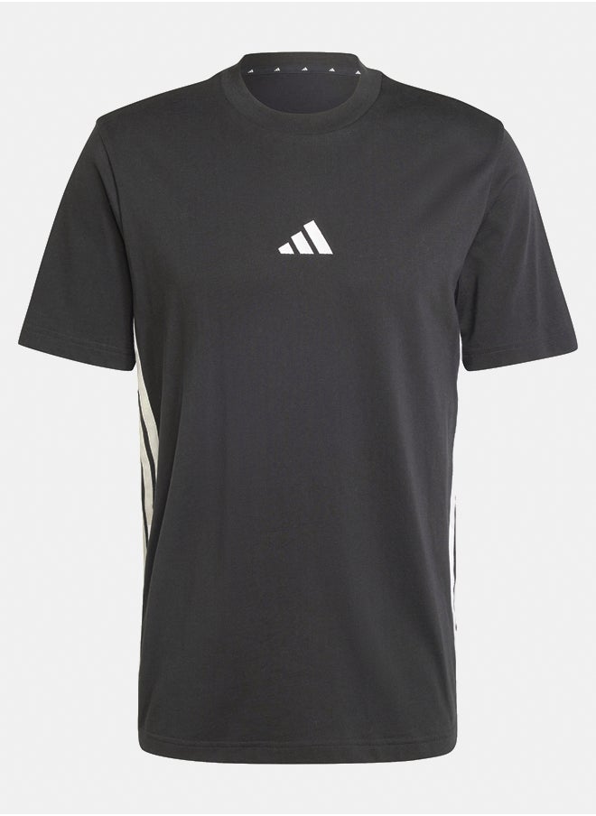 Adidas essentials three stripes single men's t-shirt  - Image 2