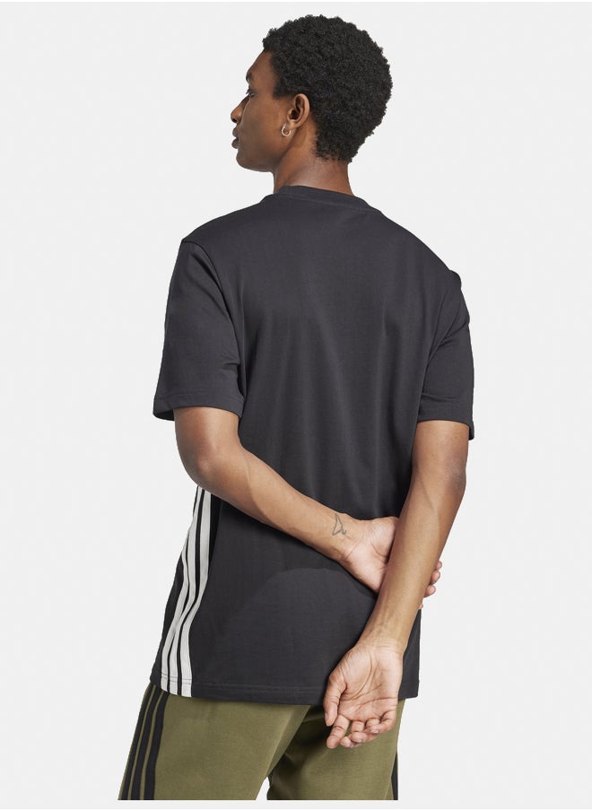 Adidas essentials three stripes single men's t-shirt  - Image 4