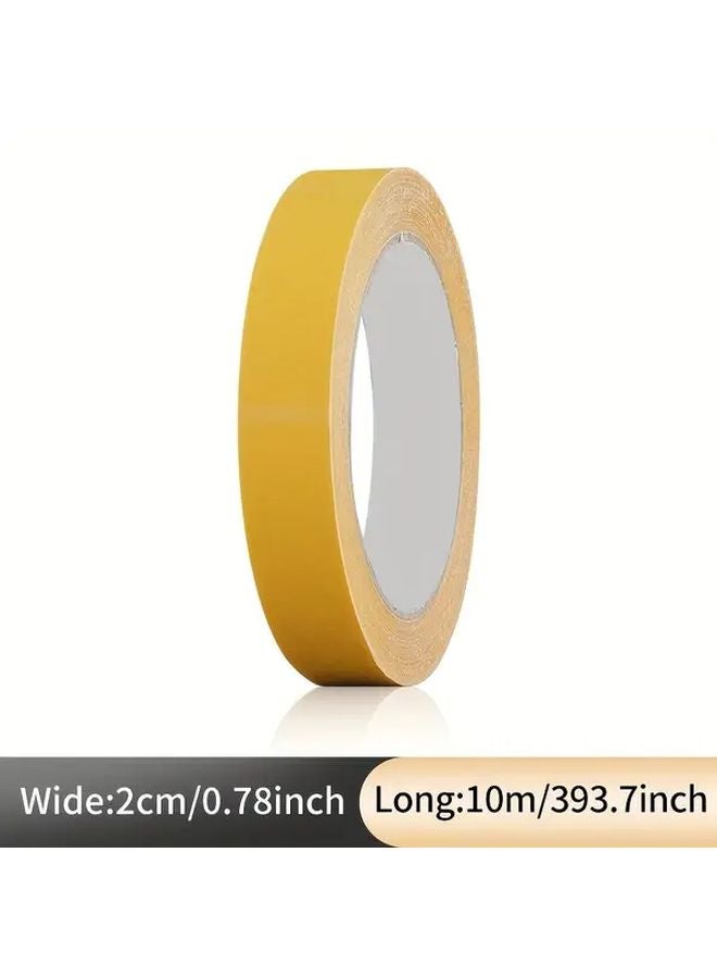 20 مم × 787.4 بوصة شريط لاصق مزدوج الجوانب فائق القوة مقاوم للماء ومقاوم للسحب للحوائط والزجاج والأقمشة والخشب والمعادن - Image 5