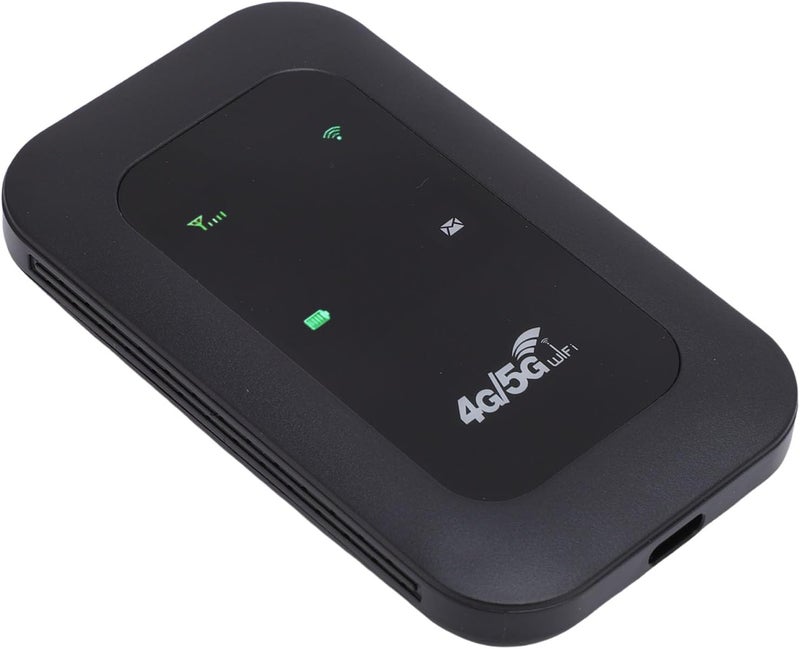 بيوينر نقطة اتصال محمولة 4G LTE للسفر، جهاز توجيه محمول عالي السرعة 300 ميجابت في الثانية، يدعم 10 أجهزة، فتحة بطاقة SIM، شاشة LED ملونة، بطارية 2100 مللي أمبير للسفر والعمل - Image 1