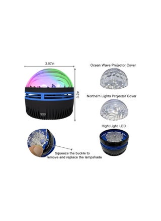 Aurora Lamp - Aurora Dimension Light,Aurora Borealis Light Projector,Galaxy Light Projector,2 In 1 Northern Lights And Ocean Wave Projector With 14 Light Effects for Bedroom,Home (Rechargeable) - pzsku/Z7C1C31727DD33C525DDBZ/45/_/1731674127/9736ab91-f453-4d0b-a575-10972d9f3075