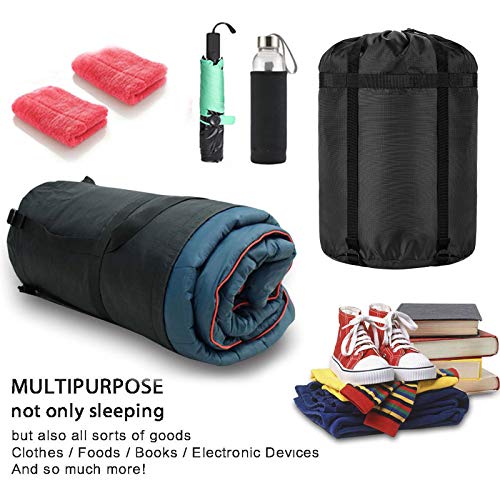 Borogo Compression Stuff Sack, 2-Pack 36L Sleeping Bags Storage Stuff Sack Organizer Waterproof Camping Hiking Backpacking Bag for Travel - Great Sleeping Bags Clothes Camping Hiking - Image 4