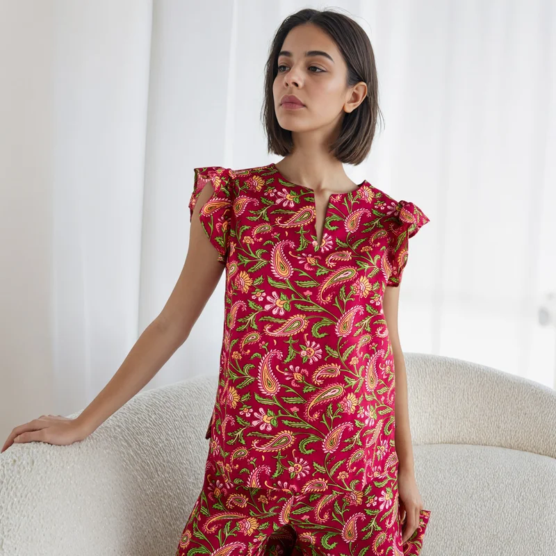 Splash FAV Printed Pyjama Set