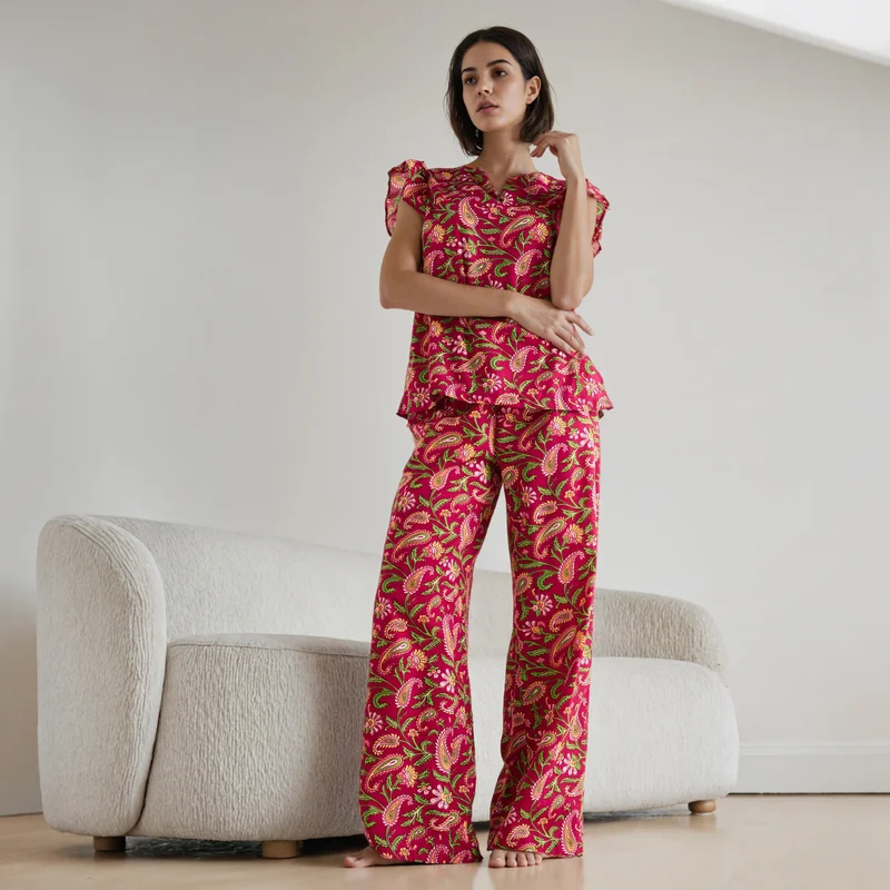 Splash FAV Printed Pyjama Set