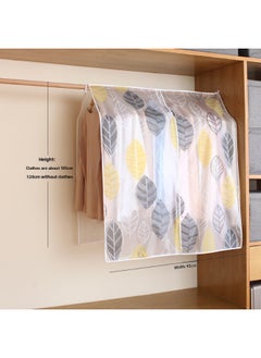 xozgdovg Transparent Garment Dust Cover Protector[Medium: wide 90 high 120] fallen leaves [Medium: wide 90 high 120] fallen leaves 