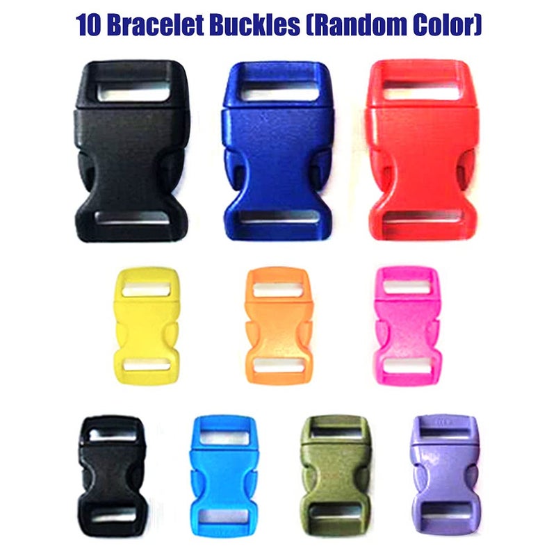 Afantti Paracord Jig Tool Bracelet Maker Kit with Paracord Accessories | 10 Paracords | for Girl Making Bracelets - Image 4