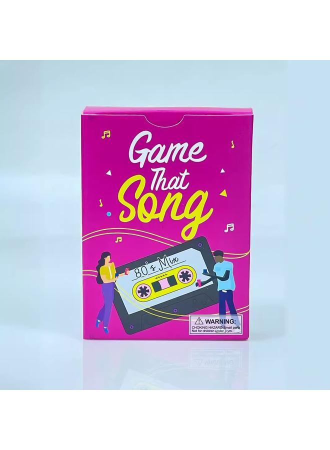 Bluejw Game That Song Full English Music Game Adult Party Card Game Party Board Game - Image 1