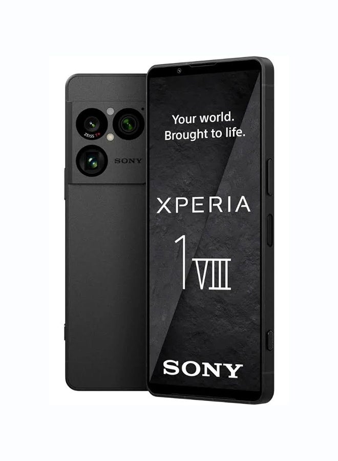 سوني Xperia 1 VIII ثنائي الشريحة Graphite Black 12GB RAM 512GB 5G - International Version - Image 1