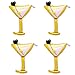 DYT 4PCS Champagne Bottle Balloons Large Love glassMylar Foil Helium Balloons Pink Gold Champagne Aluminum Foil Balloon for Birthday Engagement Bachelorette Party Decorations - Image 2