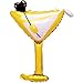 DYT 4PCS Champagne Bottle Balloons Large Love glassMylar Foil Helium Balloons Pink Gold Champagne Aluminum Foil Balloon for Birthday Engagement Bachelorette Party Decorations - Image 4