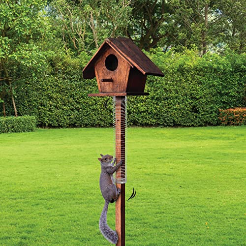 Slinky Just Play Scram, Squirrel by Slinky, Squirrel-Proof Bird Feeder Accessory that Guards Bird Seed, Kids Toys for Ages 5 Up by Just Play - Image 3
