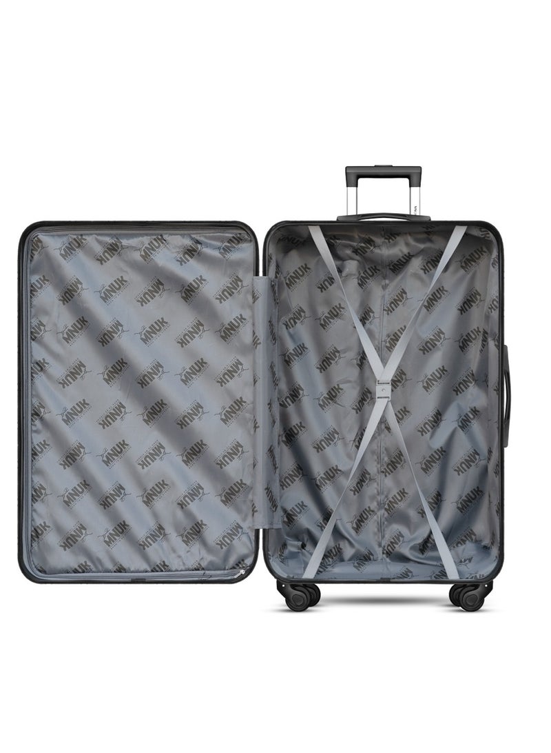 MNUK Pilgrimage Set of 2 Luggage | Cabin-20 Inch, Medium-24 Inch|Hardside Soft Handle Trolley with TSALock |Double 360° 4 Wheeler|Gold - Image 4