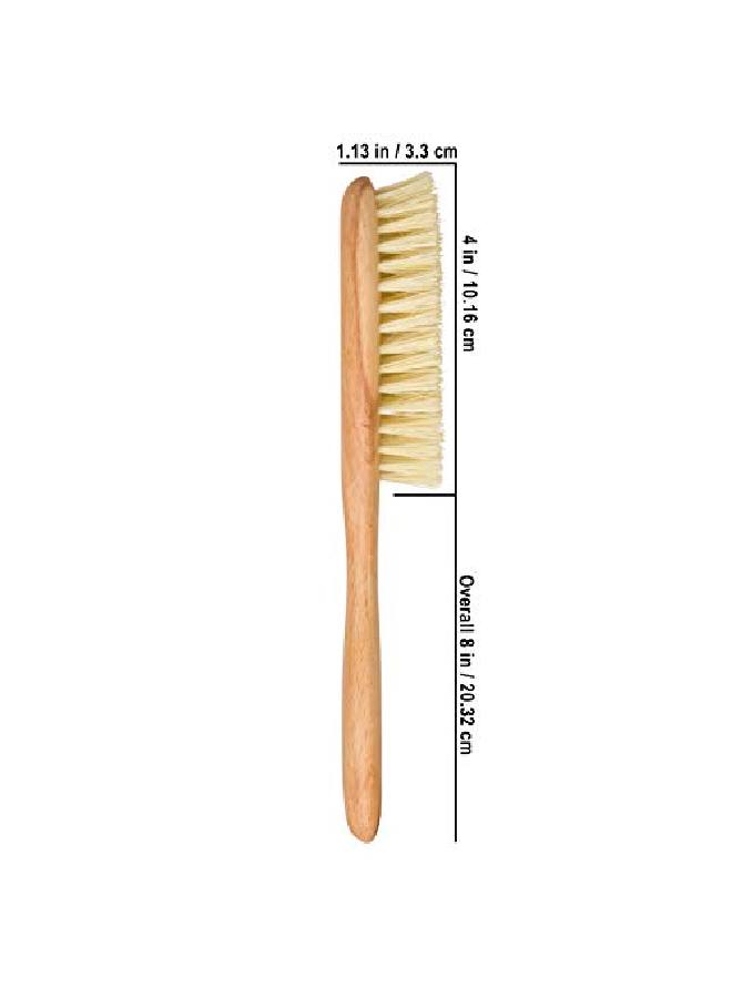 REDECKER Tampico Fiber Hairbrush With Oiled Beechwood Handle 8 Inches - Image 5
