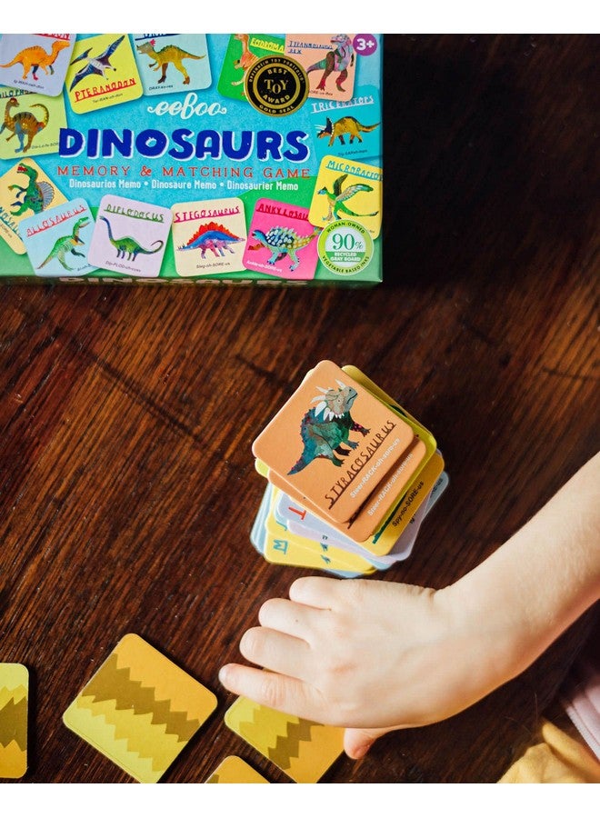 eeBoo Dinosaurs Little Memory and Matching Game, 3 years - Image 2