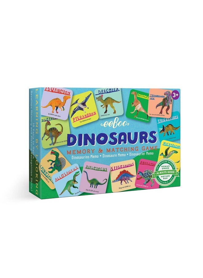 eeBoo Dinosaurs Little Memory and Matching Game, 3 years - Image 4